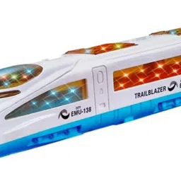 High Speed Bullet Train for Kids with 3D Flashing Lights & Funny Musical Sounds-image-25