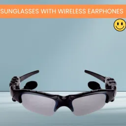 YAROH Bluetooth Sunglasses With Wireless Earphones Attached & Stereo Sound FeatureU24-image-56