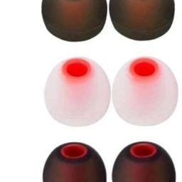 BUMTECH 6 pcs red white yellow Earbuds for Earphones Medium Size (6 Pcs (3 Pair) In The Ear Headphone Cushion-picture-14