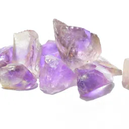 Raw Rough Stone - Brazilian Amethyst 100 gm Perfect for Natural,Vastu. Regular Asymmetrical Crystal Stone-image-68