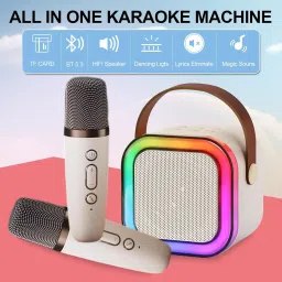 Karaoke | Speaker with Wireless Mic || Birthday Gifts for Girls & Boys-picture-11
