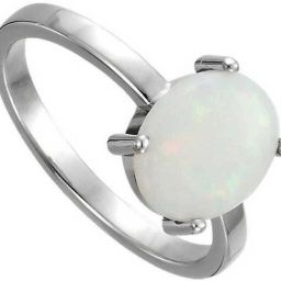 Stone Opal Silver Plated Ring-image-22