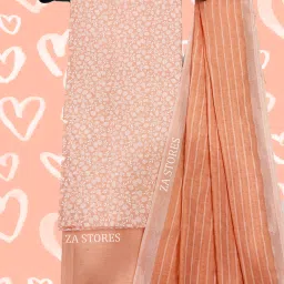 Unstitched Cotton Blend Salwar Suit Material Printed-image-2