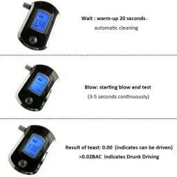 fos Breath Analyser (Flat Surfaced Alcohol Sensor) Analytical Scale image 5