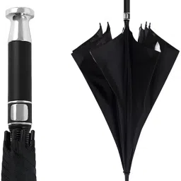 Woldwise Waterproof Umbrella Black Reflector Umbrella-26