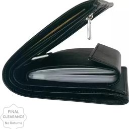 Men Casual Black Artificial Leather Wallet-image-33