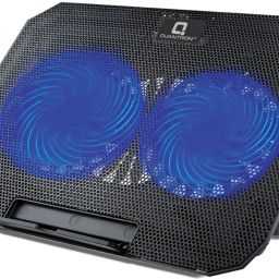 Quantron QCP-610 Laptop Cooling Pad Dual Fan Adjustable Stand Ultra Quiet 2 Fan Cooling Pad with Adjustable Height-image-36