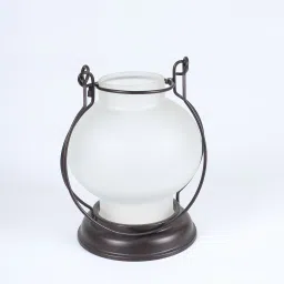 CALLISTO Black Iron, Glass Table Lantern-picture-18