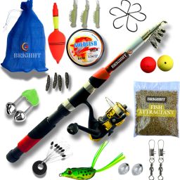2.1 MTR FISHING ROD REEL FULL COMBO WITH FISHING FROG KEEPING FDL216 Multicolor Fishing Rod-picture-21