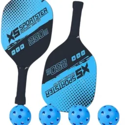MOREX Pickleball Racket Set 2 Wood Rackets with 4 Balls & Portable Carry Bag Pickleball Paddle-image-94