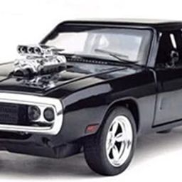 Fast and Furious Die-cast Metal Car Dodge Charger Metal Car Toy-image-2