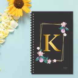 escaper K letter diary (Ruled - A5), K initial Diary, K alphabet diary A5 Diary Ruled 160 Pages image 5
