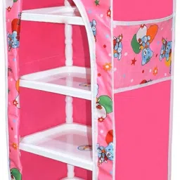 6 Shelve Unbreakable Material PVC Collapsible Wardrobe PP Collapsible Wardrobe-18