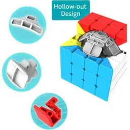 toy arena MoYu MFJS MeiLong 4 4X4X4 High Speed Stickerless Magic Puzzle Cube Toy , image 4