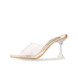 Sherrif Shoes Open Toe Block Heels image 5