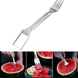 excitingdealz Stainless Steel Fruit Fork image 2