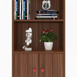 Engineered Wood Open Book Shelf-20