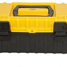 lokhandwala Heavy Duty empty big size, tool box kit for home use, Plastic Tool Box 16 inch Tool Box with Tray image 2