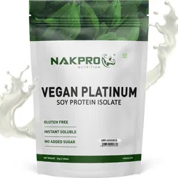 nakpro Vegan Soy Protein Isolate 90%. Raw, Pure, Natural & Vegetarian Plant Protein Plant-Based Protein-picture-0