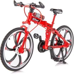 Finger Racing Bicycle Mountain Bike Cake Topper Mini (Multicolor, Pack of: 1)-29