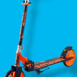 Kick scooter for girls and boys with smooth brakes barring & big wheels-picture-28