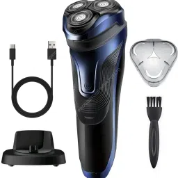 Geemy KAMEI KM2020 Shaver for men Rechargeable Waterproof Shaver For Men-image-3