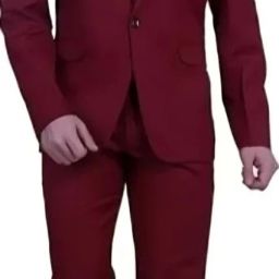 Men NA Solid Suit-image-23