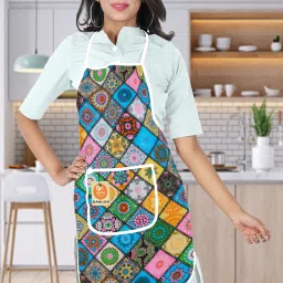 Cotton Home Use Apron - Free Size-image-12