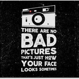 Flair Print Visibee There are no bad pictures Designer Gaming Non-Slip Rubber Base Mouse Pad for Laptop/Computer (23 cm x 19 cm) MP267 Non Slip Base Mousepad-image-56