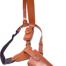 Premium Leather Chest Holster for Colt .45 1911,TT-30 Tokarev Gun Holster Cover Pistol/Gun Cover Free Size-picture-36
