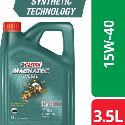 15W-40 API SP ACEA A3/B4 Castrol MAGNATEC DIESEL| NON-STOP PROTECTION FROM EVERY START Synthetic Blend Engine Oil image 2