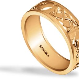 Sterling Silver Gold Plated Ring-image-15