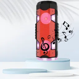 GUGGU Party Speaker with Wireless Bluetooth Speaker RGB Light Mic, FM With Remote K249 20 W Bluetooth Laptop/Desktop Speaker-image-5