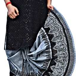 GOURI COLLECTIONS (10RE) Ready To Wear Pant System PRINTED MAYUR PUCHHA Embellished Men Dhoti-image-82