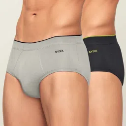 Pack of 2 Underwear Uno Intellisoft Micro Modal Solid Men Brief-19