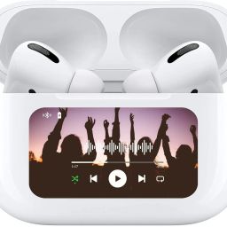 Touch Display earbuds with Fast Charging 60 hours playtime Comfortable Music Bluetooth Headset-26
