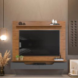 casacraft from pepperfry Levi Tv Unit In Freijo & Cinza Urbano Finish For Tvs Up To 60"-picture-11