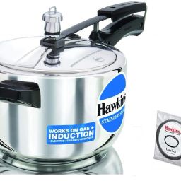 Stainless Steel Pressure Cooker 4L(HSS40),Gasket(3.5-8L) 4 L Induction Bottom Pressure Cooker-image-38