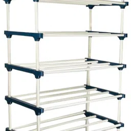 turbomax 9 Tiers Book Shelf for Home Library Multipurpose Storage Organizer Rack Stand Plastic Open Book Shelf image 3