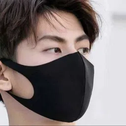 SKUBA - Mask - Black - 007 - 3 pcs Reusable, Washable Cloth Mask-26