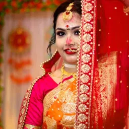Net Embroidered Red Women Dupatta-image-5