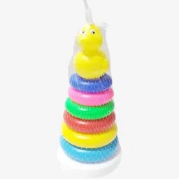 round Rainbow Stacking Rings Tower Toys-26