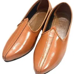 jaipur divinecraft Men's Jalsa Jutti,Jutis For Men TAN Slip On For Men-picture-37