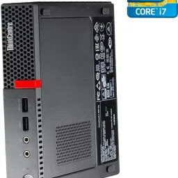NCS Intel Core i7 - 6700 Processor - Micro Desktop [SRC] LENOVO Tiny PC - Core™ i7 (6th Gen) [8MB Cache, Up to 4.00 GHz] (32 GB RAM/Intel Ultra HD 530 Graphics/1 TB SSD Capacity/Windows 11 Pro) Mini Tower with MS Office-image-1
