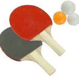 LISA Table Tennis Play Set combo ( 2 Bat and 3 TT balls ) Multicolor Table Tennis Racquet-image-65