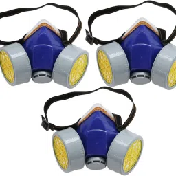 Dust Paint Spray Protection Mask Respirator Silicone Respirator filter air pollution mask Gas mask-image-26