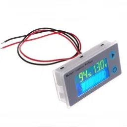 electrolight 10V-100V Universal Lead-acid, Lithium, LiFePO4 Battery LCD color screen meter Digital Voltage Tester image 5