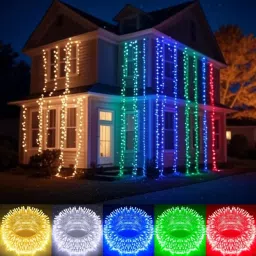 40 LEDs 11 m Multicolor Steady Bulb Rice Lights-picture-13