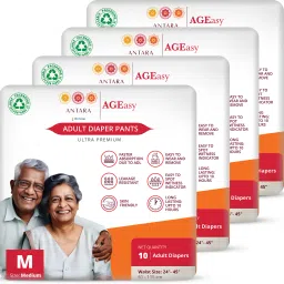 Unisex Pant Adult Diaper with Wetness Indicator, Odour Lock & Anti-Bacterial - M-image-25