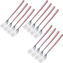 Stainless Steel Dinner Forks Table Forks Set Long Handle Forks for Buffet Forks Stainless Steel Serving Fork Set-5